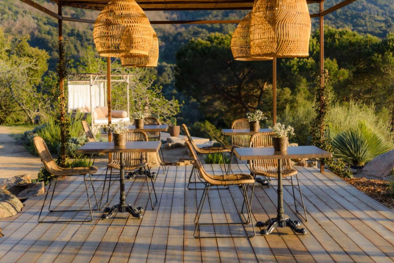 Terre De Maquis, Maison D'Hotes Vue Mer Corse Hotell Sari-D'orcino Exteriör bild