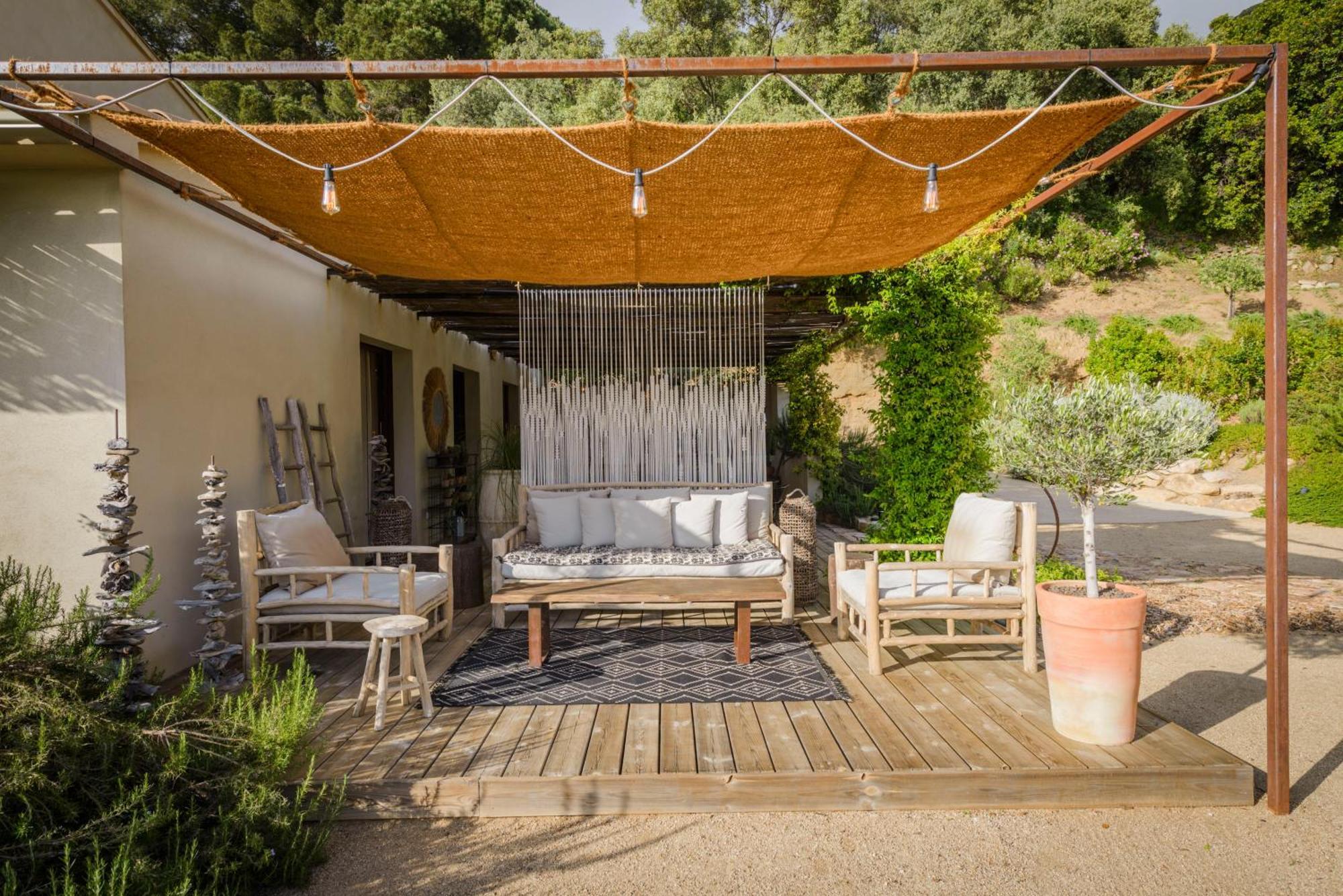 Terre De Maquis, Maison D'Hotes Vue Mer Corse Hotell Sari-D'orcino Exteriör bild