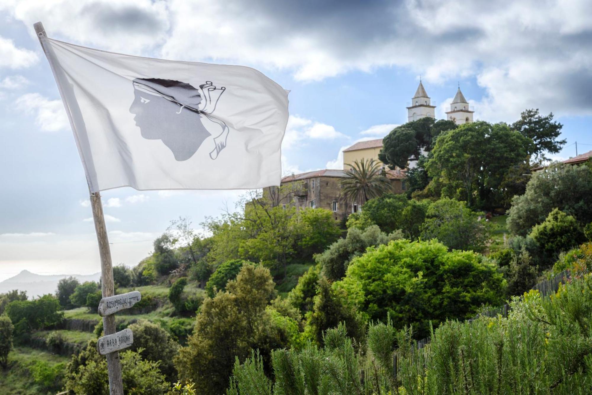 Terre De Maquis, Maison D'Hotes Vue Mer Corse Sari-D'orcino Exteriör bild
