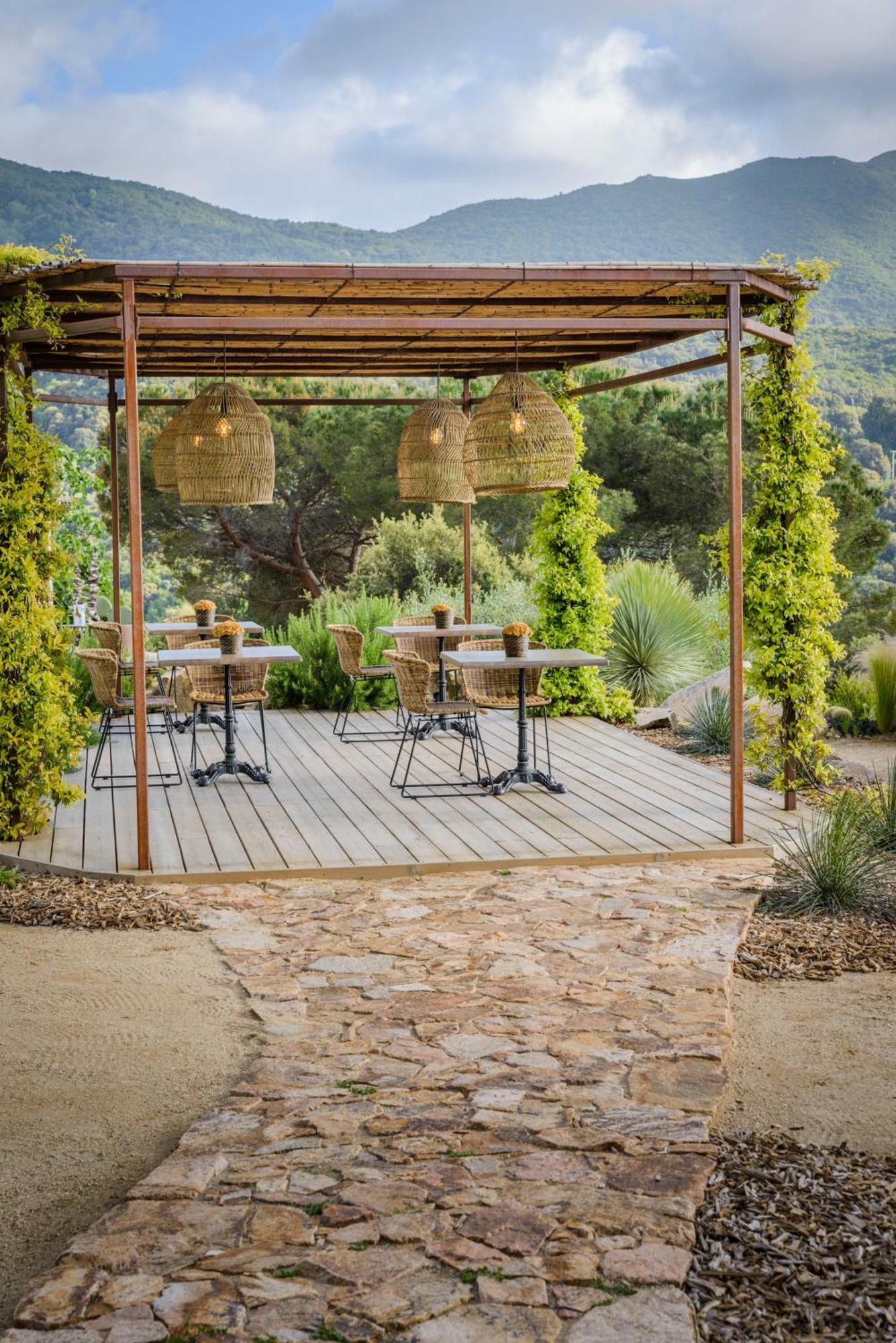 Terre De Maquis, Maison D'Hotes Vue Mer Corse Sari-D'orcino Exteriör bild