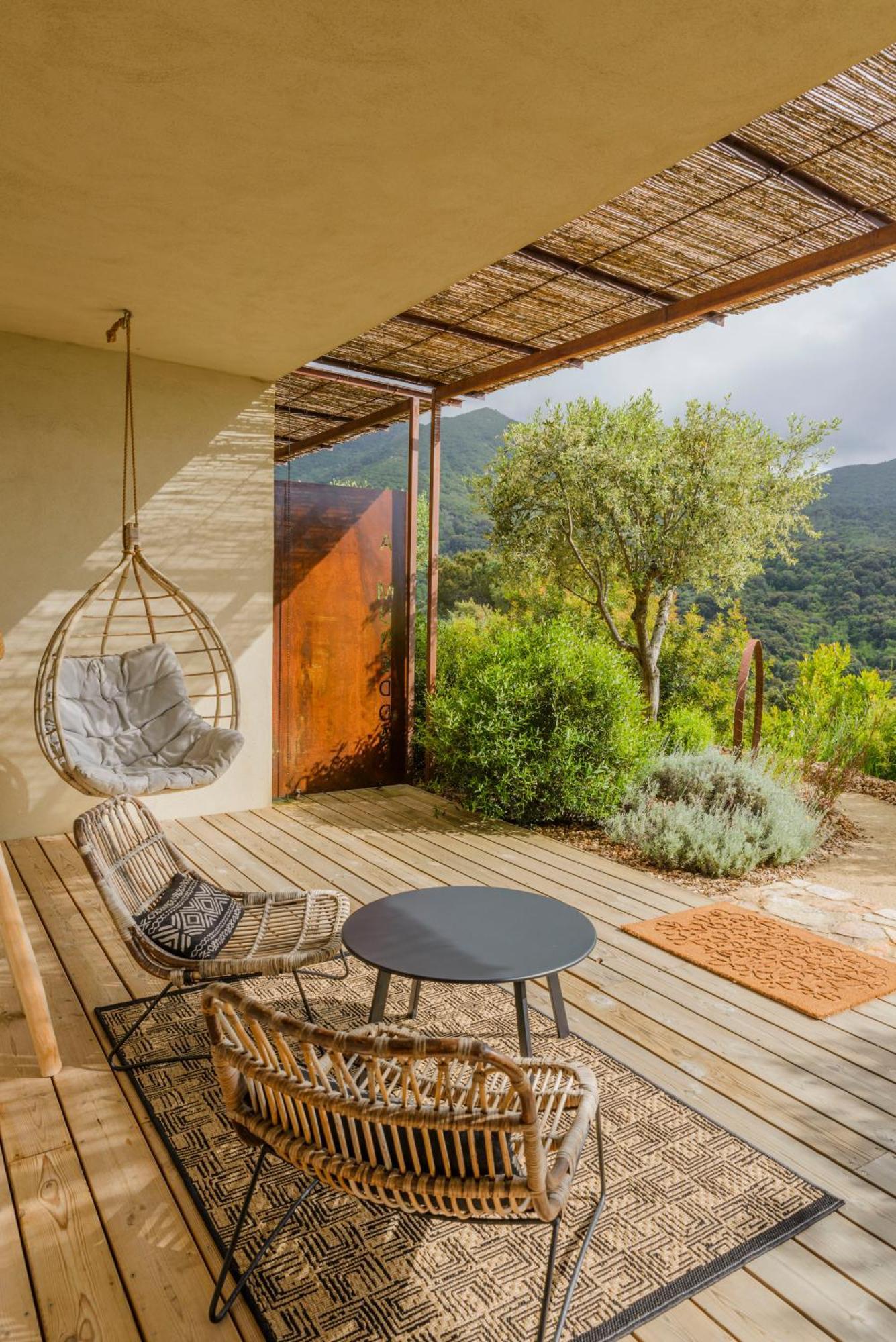 Terre De Maquis, Maison D'Hotes Vue Mer Corse Sari-D'orcino Exteriör bild