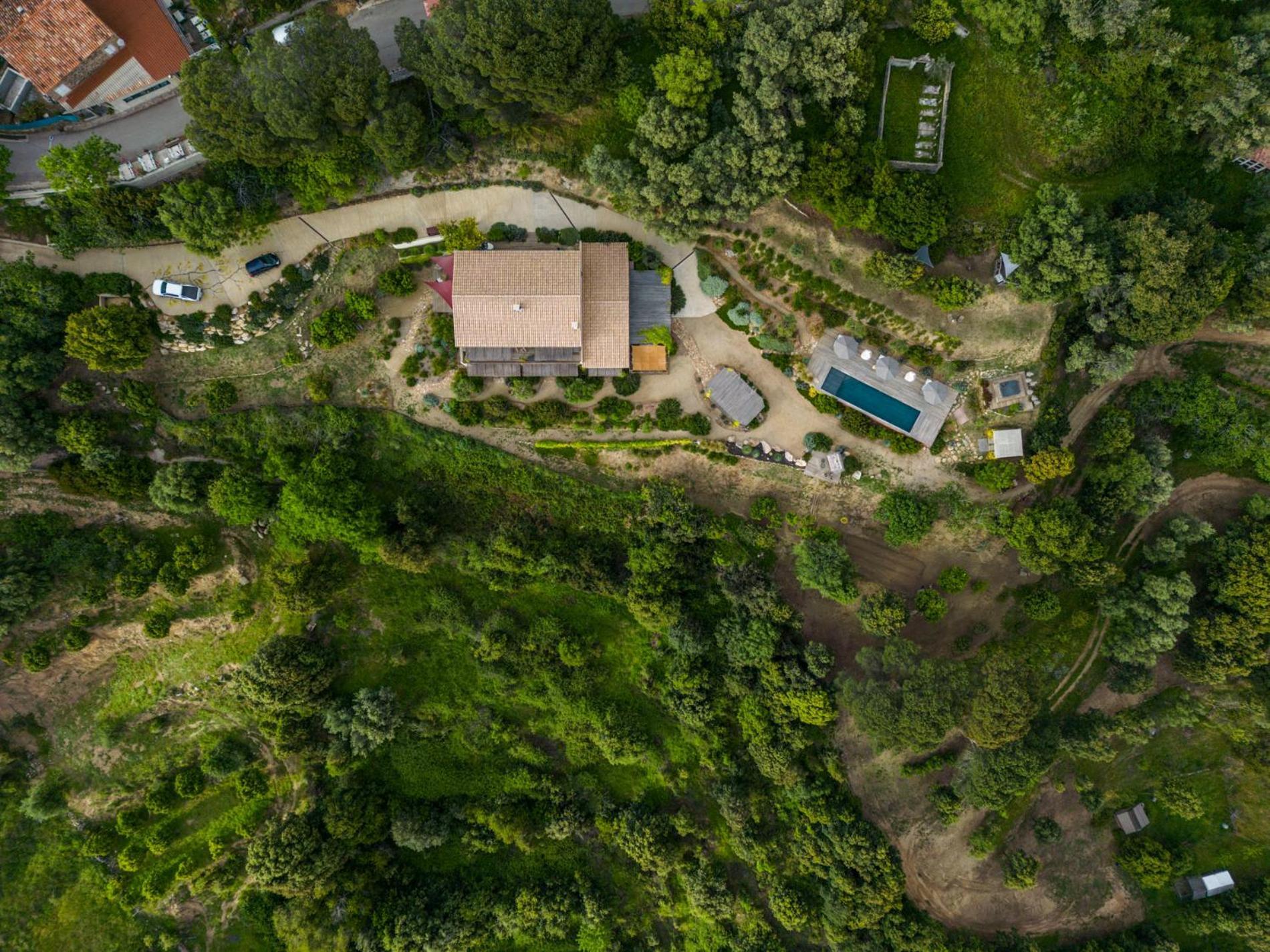 Terre De Maquis, Maison D'Hotes Vue Mer Corse Sari-D'orcino Exteriör bild