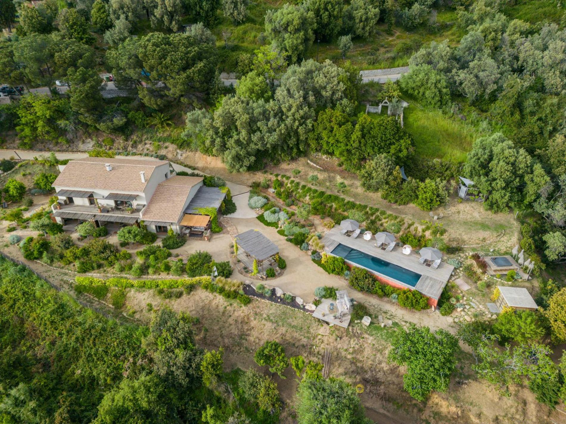 Terre De Maquis, Maison D'Hotes Vue Mer Corse Sari-D'orcino Exteriör bild